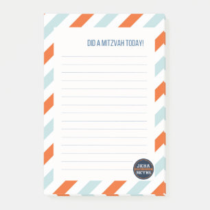 Notes post-it de Stripe Mitzvah