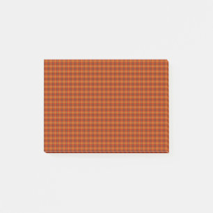 Notes post-it® de tarte orange