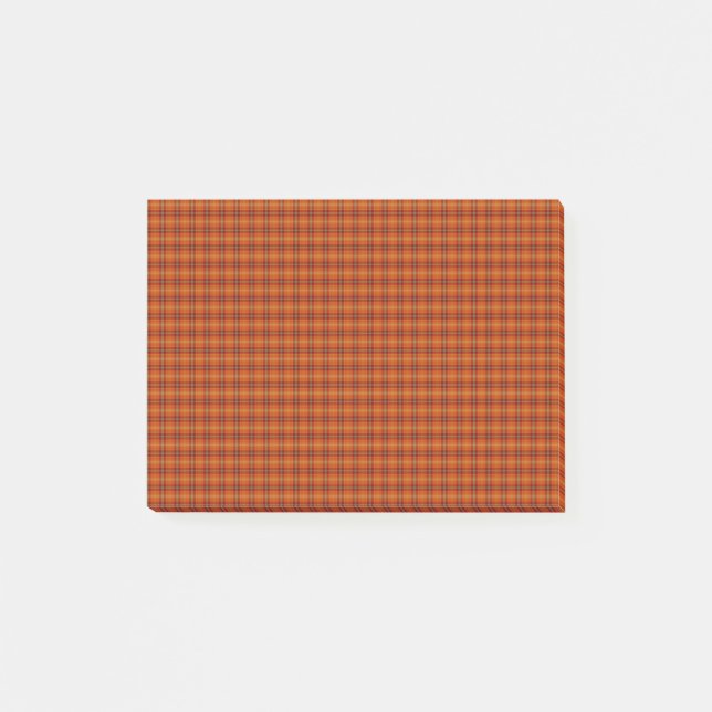Notes post-it® de tarte orange (Devant)