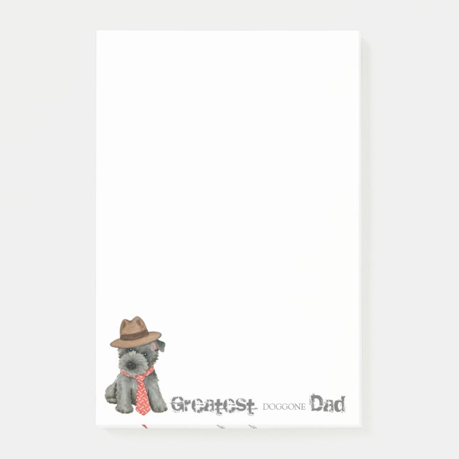 Notes post-it de Terrier Papa écossais (Devant)