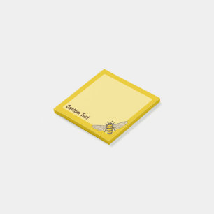 Notes post-it des abeilles