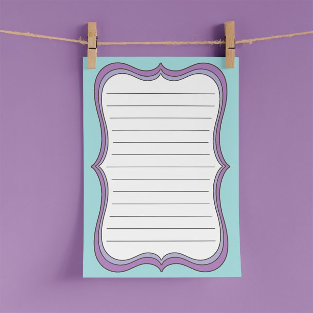 Notes Post-it® des lignes encadrées (Créateur téléchargé)