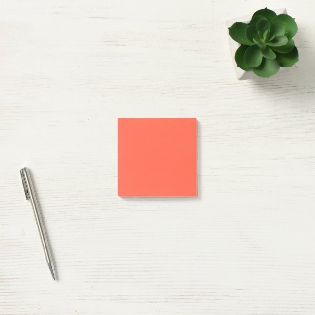 Notes post-it du Carré rouge tomate (Bureau)