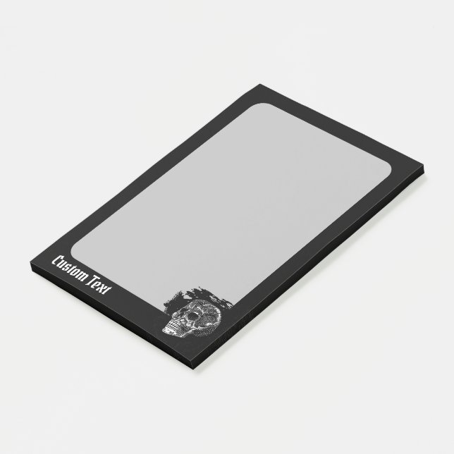 Notes post-it du crâne (Incliné)