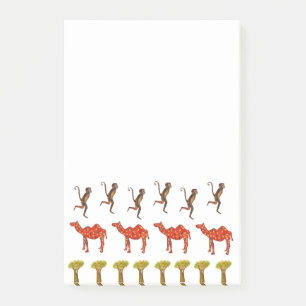 Notes post-it du dessin Jungle Jingle