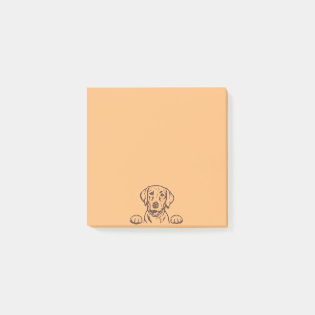 Notes post-it du laboratoire de chocolat de 3 po x (Devant)