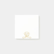 Notes post-it du laboratoire jaune de 3 po x 3 po