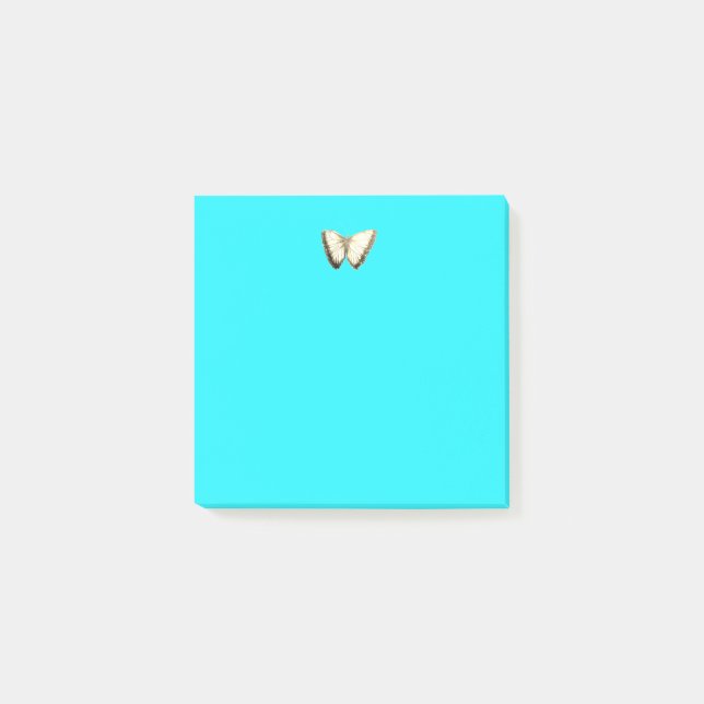 Notes post-it du Motif papillon (Devant)