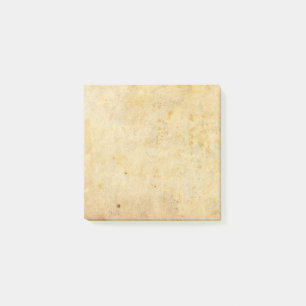Notes post-it du parchemin vieilli