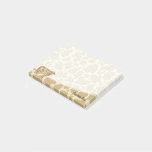 Notes post-it du profil de vache