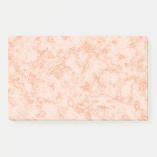 Notes post-it en marbre orange