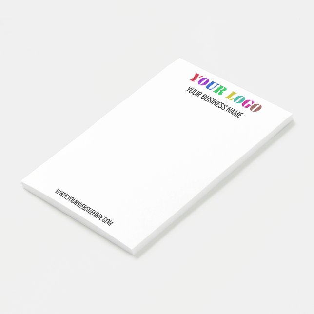 Notes Post-it® exemple d'entreprise de promotion d (Incliné)