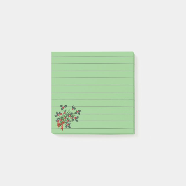 Notes post-it Holly Branch (Devant)