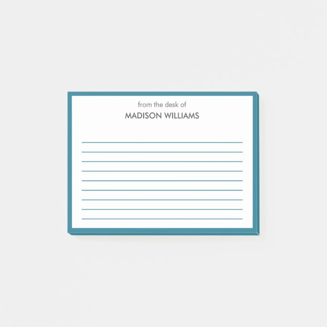 Notes post-it minimes, tendance et modernes (Devant)