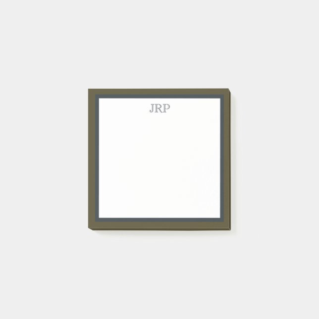 Notes Post-It Monogramme (Devant)