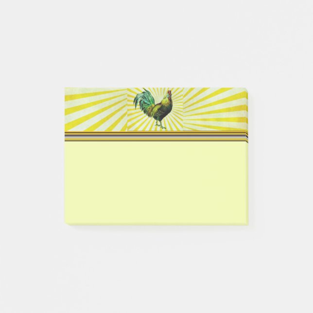Notes post-it montées et brillantes (Devant)