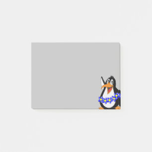 Notes Post-it Notes, Tournesol Pingouin Floral