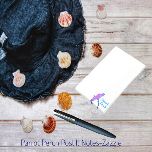Notes post-it Perch Parrot