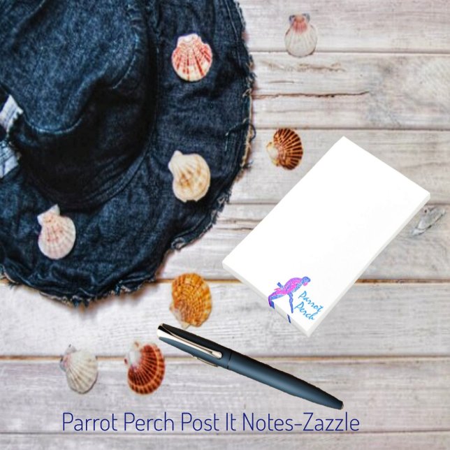 Notes post-it Perch Parrot (Créateur téléchargé)