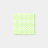 Notes Post-it Pois vert clair