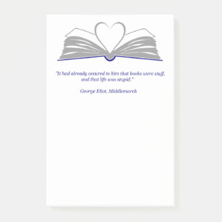 Notes post-it pour les amateurs de livres