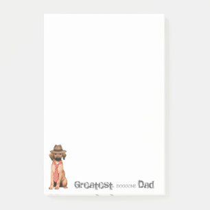 Notes post-it pour papa Redbone