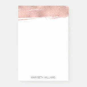 Notes post-it Rose or moderne