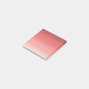 Notes post-it rouge poussiéreuses rose