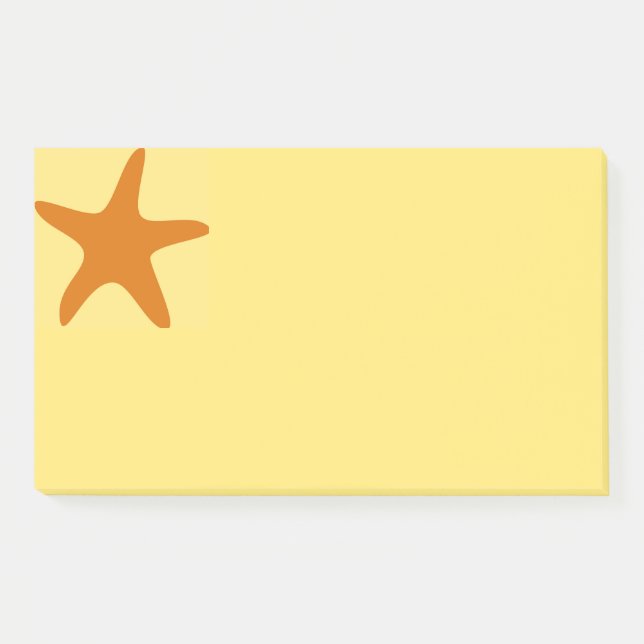 Notes post-it Starfish (Devant)