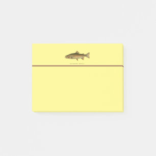 Notes post-it® vintages pour la truite arc-en-ciel