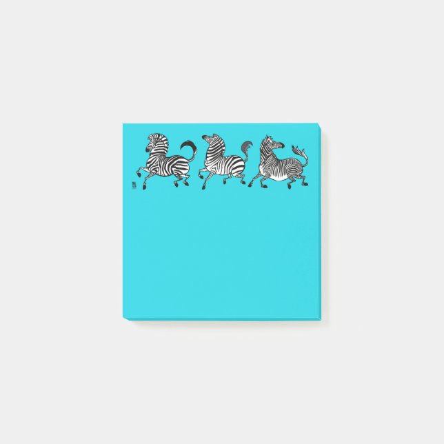 Notes post-it Zebra (Devant)