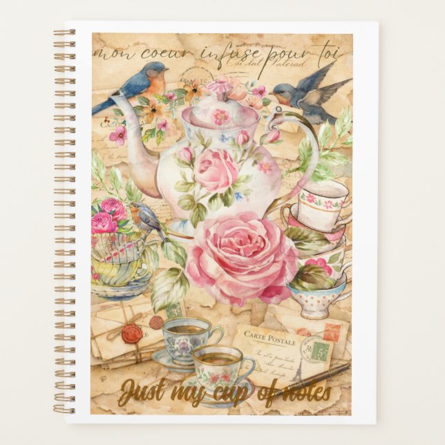 Notes Tea‑Rifiques | Post‑It® NoNotes avec un jeu  (Devant)