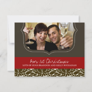 Notre 1ère carte photo de Noël