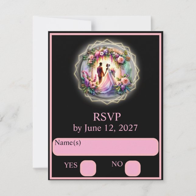 Notre amour est plus brillant que le RSVP de la Lu (Devant)