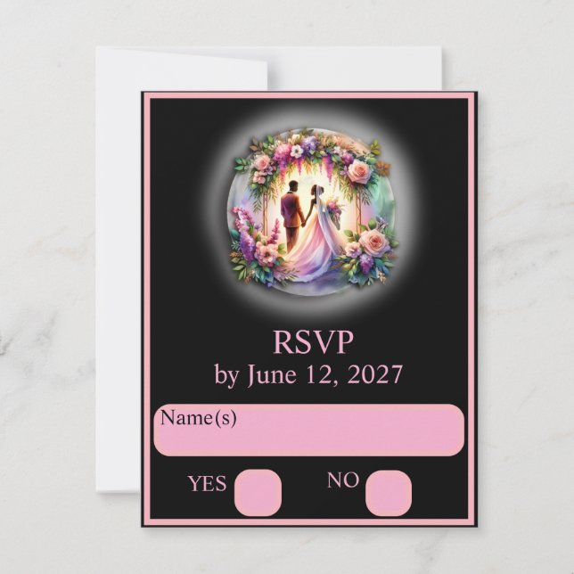 Notre amour est plus brillant que le RSVP de la Lu (Devant)