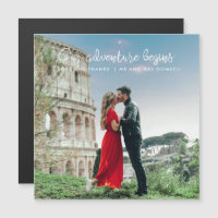 Notre aventure commence Photo Merci Mariage