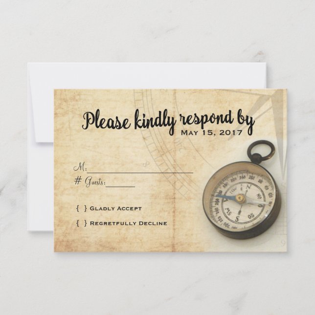 Notre Aventure continue carte RSVP (Devant)