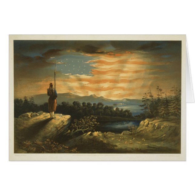 Notre bannière soutenue par ciel (Devant horizontal)