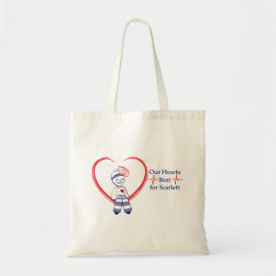 Notre battement de coeurs pour le sac de budget de