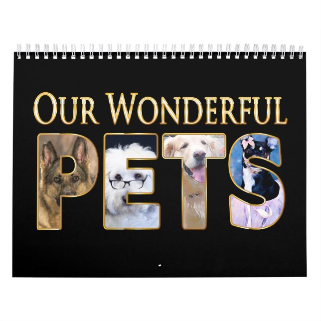 Notre Calendrier Animaux, Chiens à leur meilleur (Protection)