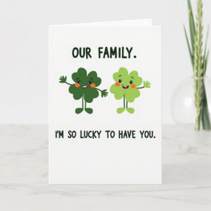 Notre Carte de Chance pour la Famille