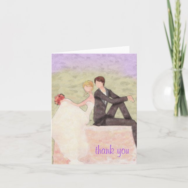 Notre Carte de remerciements de jour (Devant)