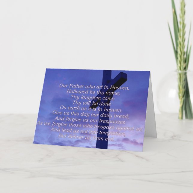 Notre carte de voeux Père (Devant)