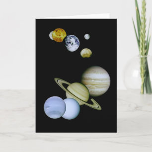 Notre carte de voeux pour l'astronomie du système 