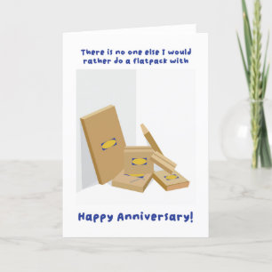 Notre carte Flatpack Anniversaire