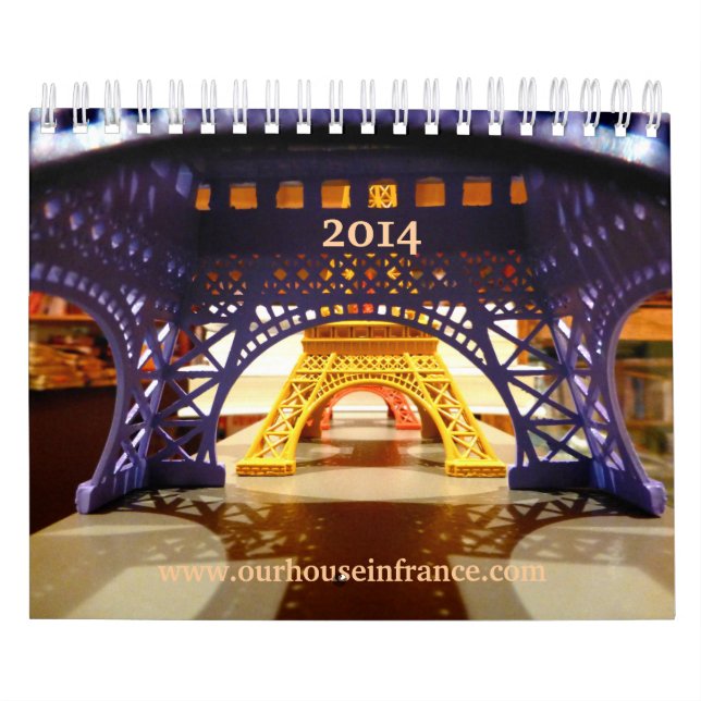 Notre Chambre en France, calendrier 2014 (Protection)