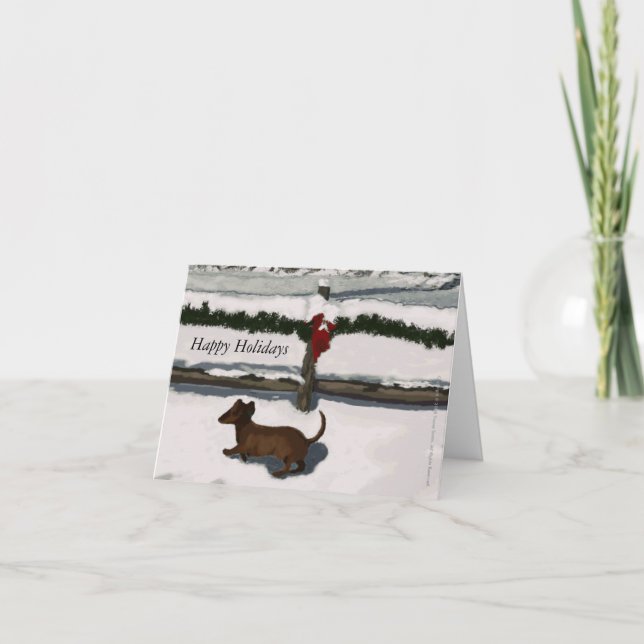 Notre chiot à votre carte par Tracey Smith (Devant)
