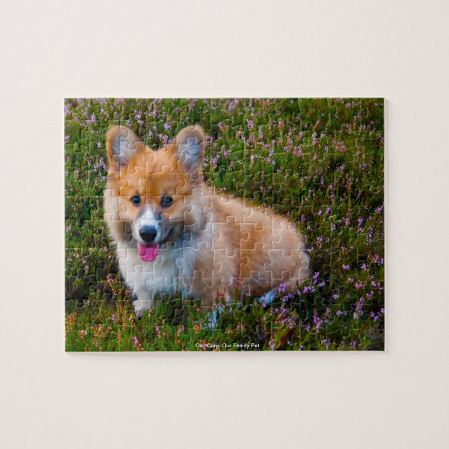 Notre Corgi Notre Animal de Compagnie Puzzle (Horizontal)