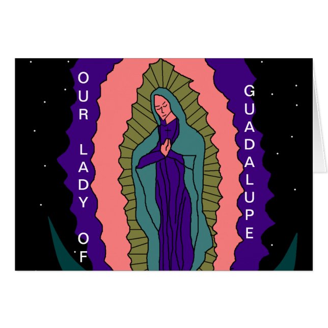 NOTRE DAME DE GUADALUPE (Devant horizontal)
