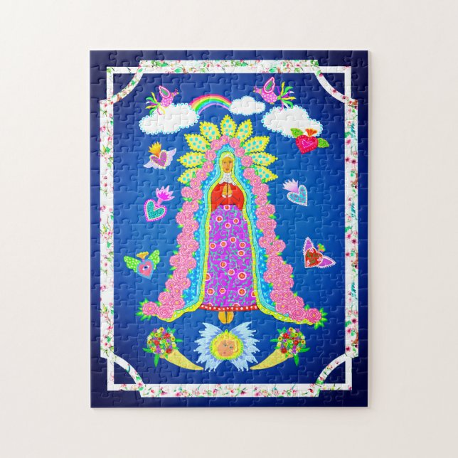 Notre-Dame de Guadalupe 11x14 Jigsaw Puzzle (Vertical)